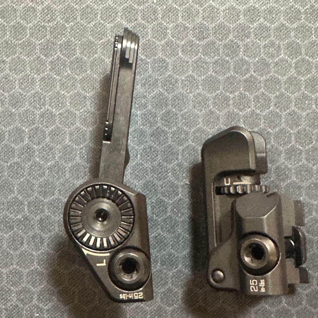 実物 SCALARWORKS PEAK/02 アイアン F・Rサイトセット