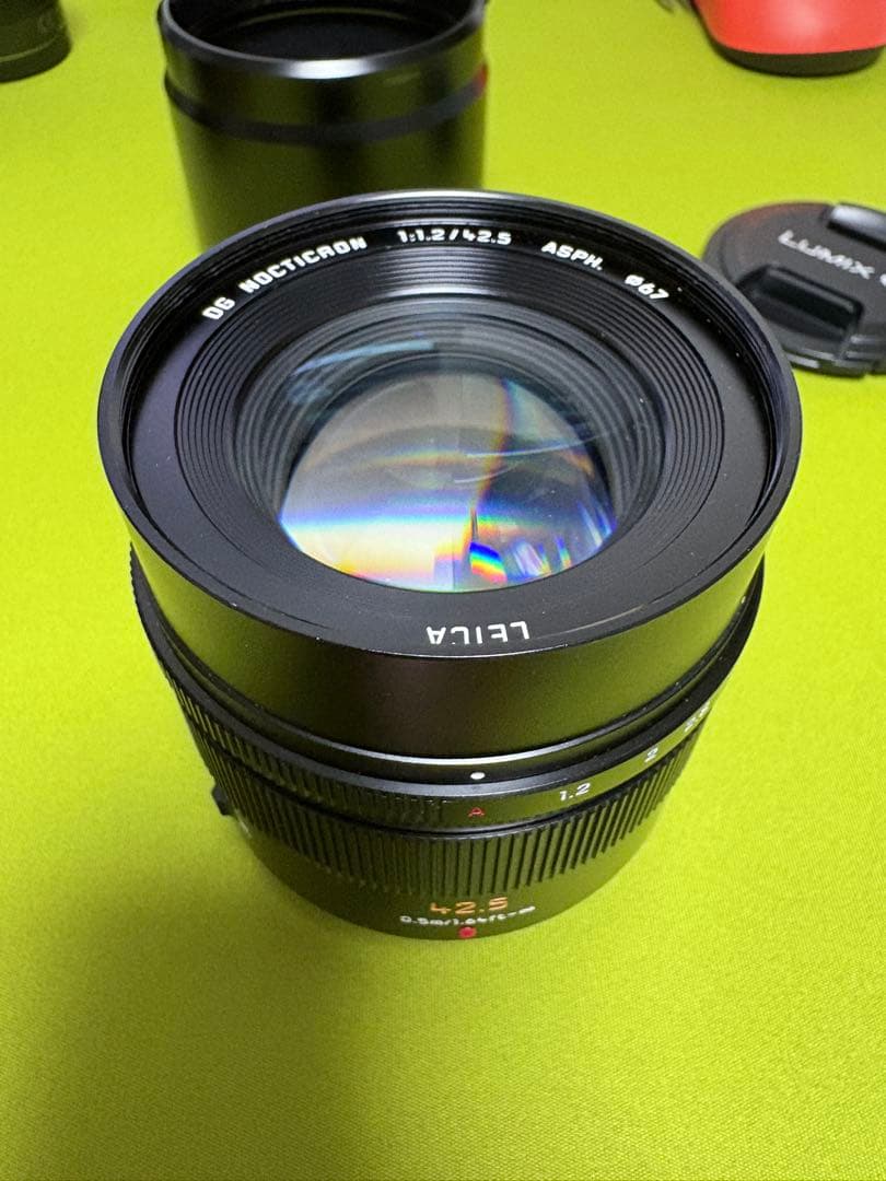 レンズ(単焦点) Panasonic Leica NOCTICRON 42.5mm F1.2