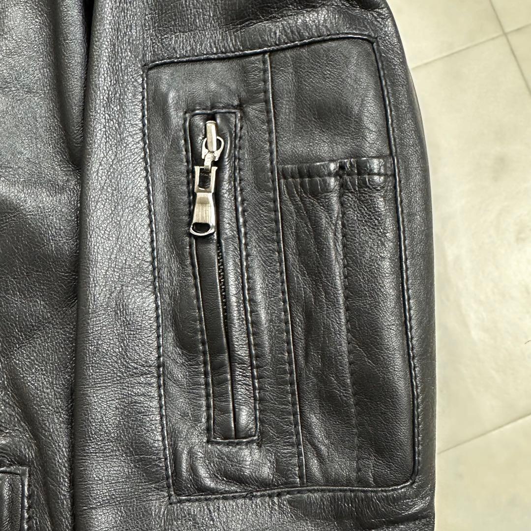 〈美品〉KATHARINE HAMNETT LONDON【L】レザー ジャケット