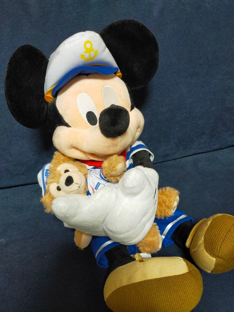 WDW 　ミッキー＆ダッフィー　ぬいぐるみ　水兵　セーラー