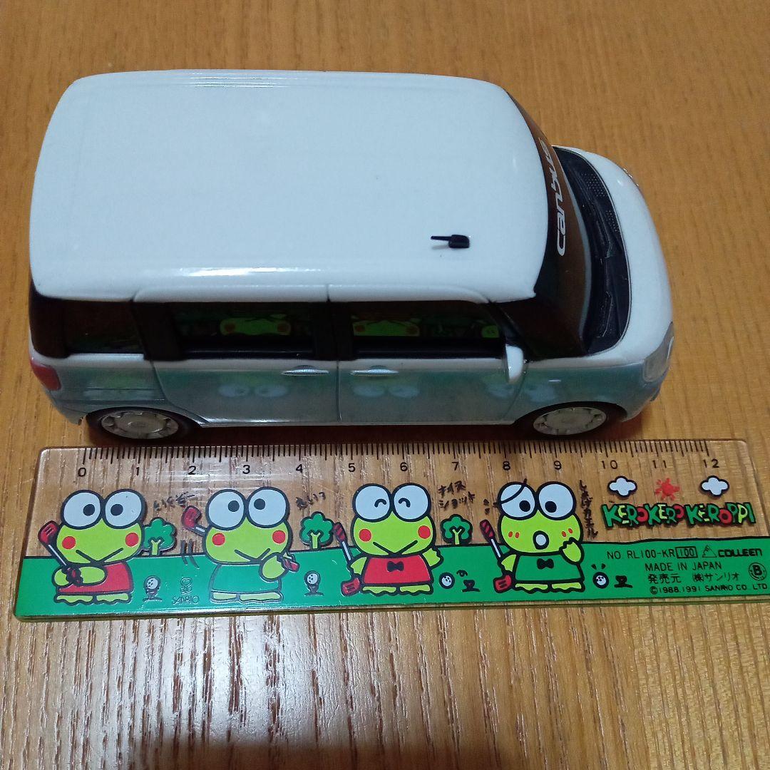 ダイハツ　ムーヴキャンバス　ミニカー　DAIHATSU　キャンバス　水色