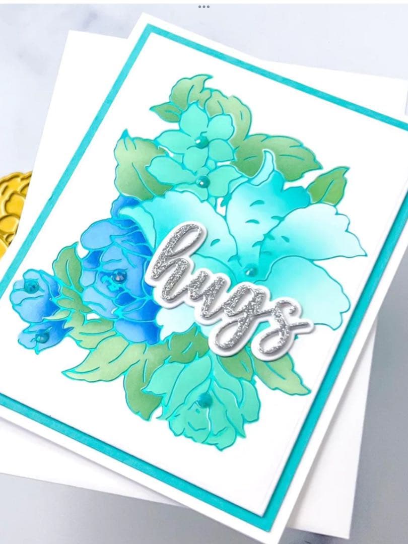 AltenewアルテニューLily Bouquet Plate&Stencils