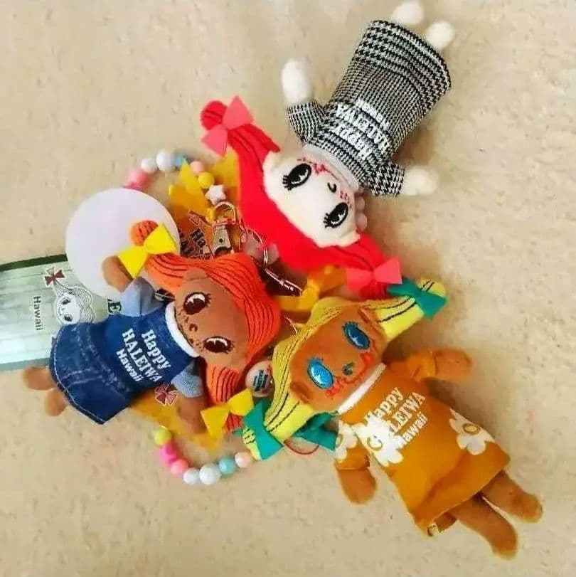 Happy Haleiwa　ぬいぐるみ　チャーム　ハワイ限定　ハッピーハレイワ