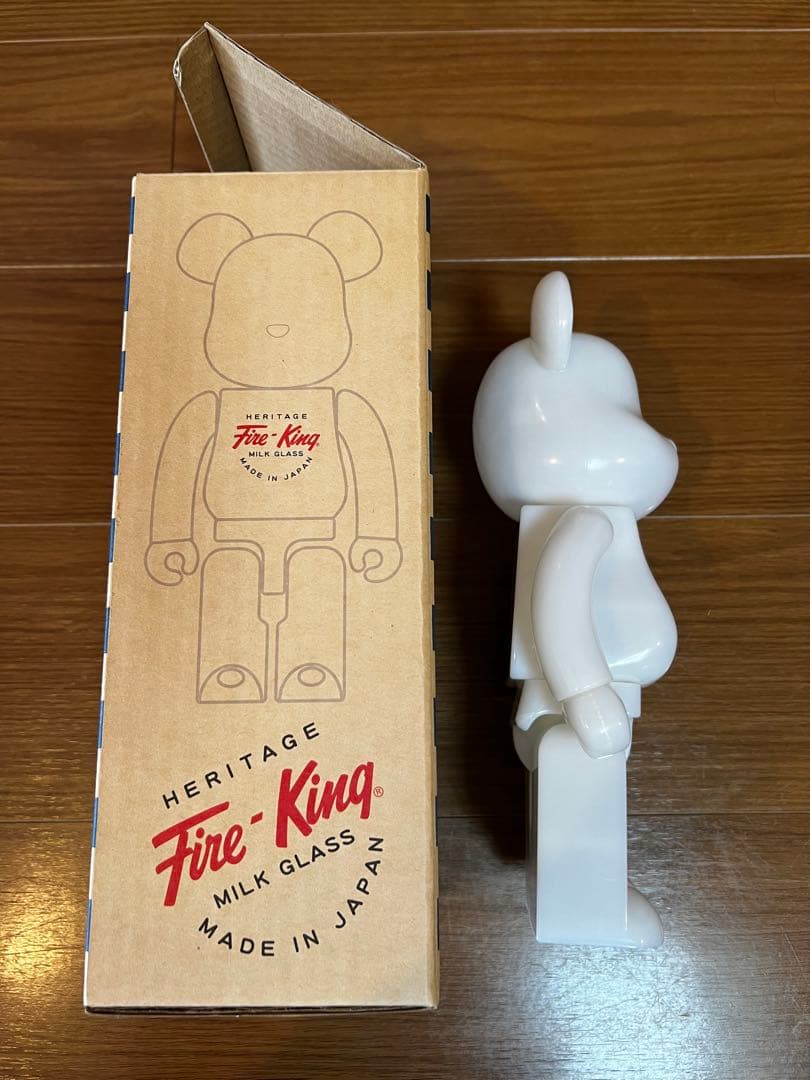 Fire-King BE@RBRICK 400% ベアブリック　ファイヤーキング