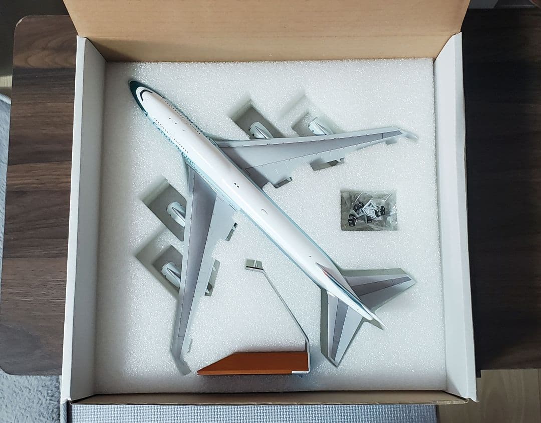 美品 BBOX 1/200 キャセイパシフィック航空 747-400