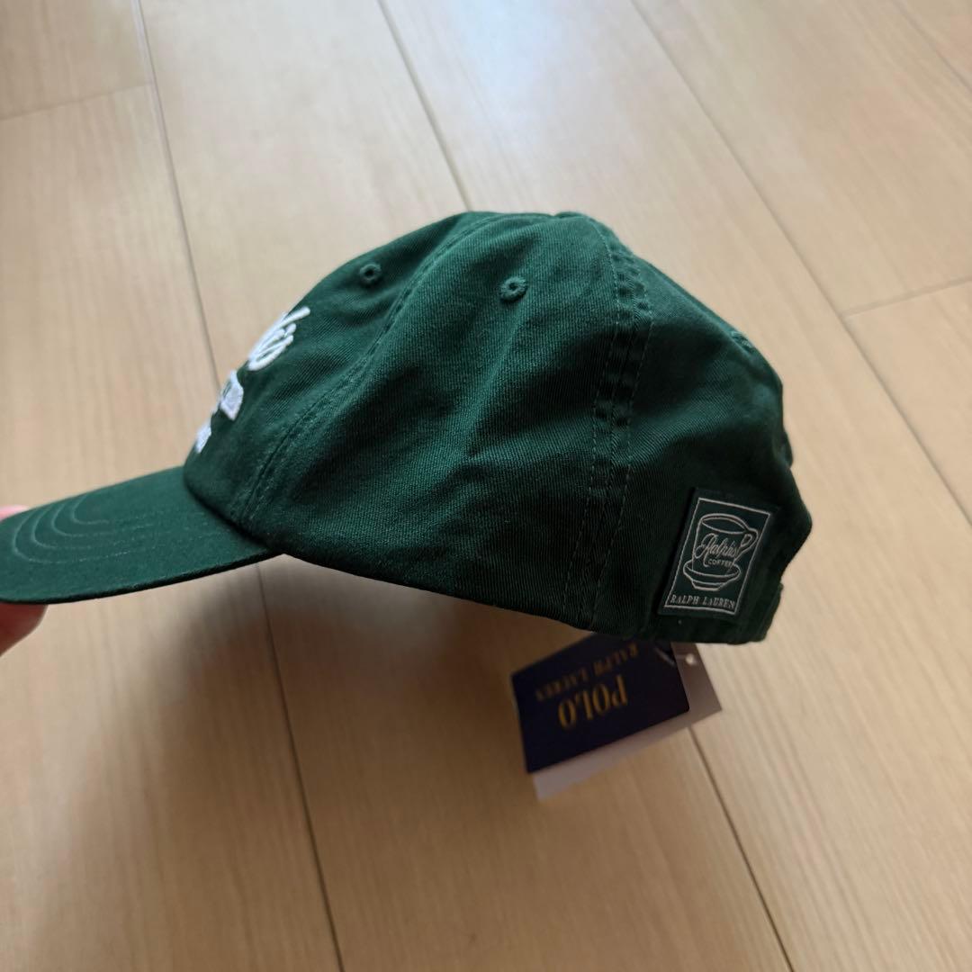 Ralphs Coffee キャップ グリーン ラルフローレン