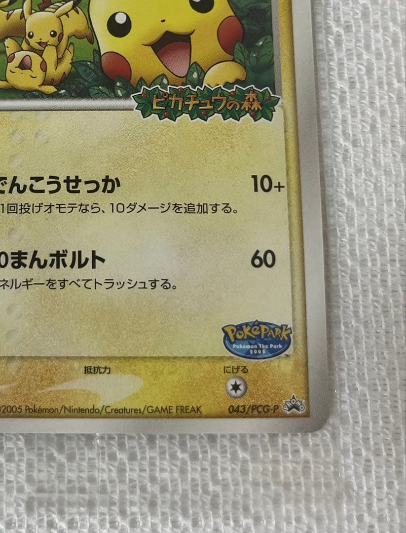 ポケパークのピカチュウ　未開封　プロモ ポケモンカード　ポケパーク　ピカチュウ