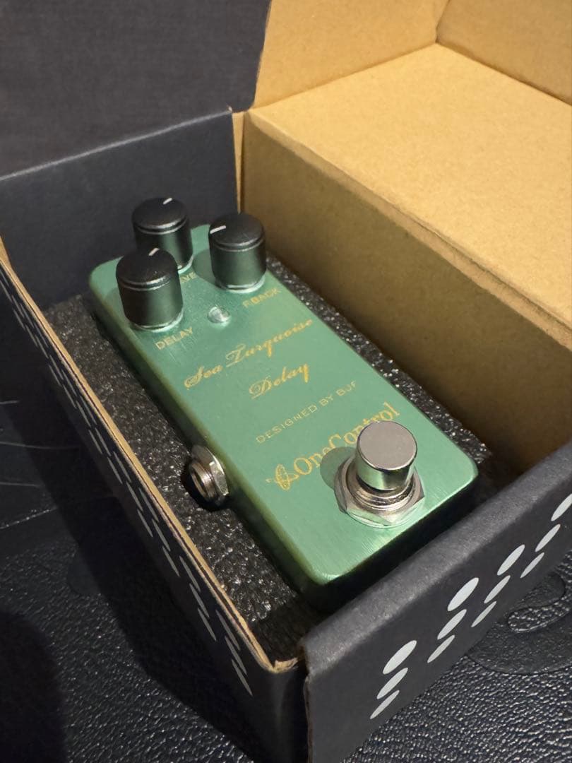 値下げ‼️One Control Sea Turquoise Delay 美品