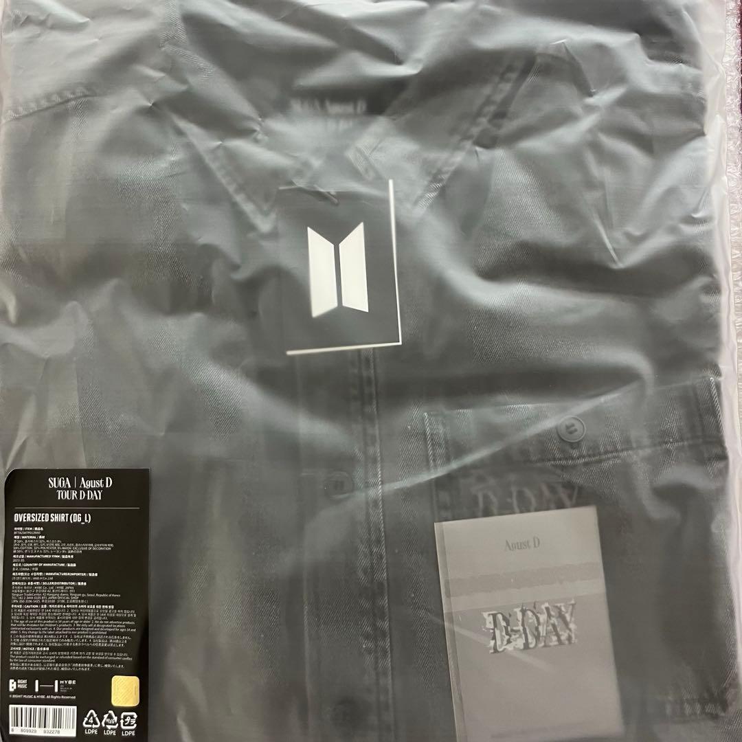 BTS SUGA AgustD ユンギ D-DAY オーバーサイズシャツ L