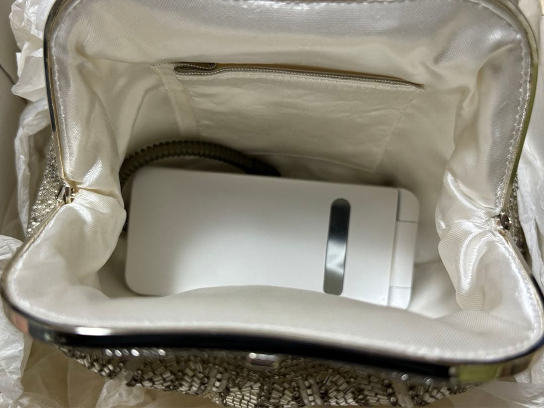 ビーズ刺繍バッグ アンティーク フォーマルバッグ