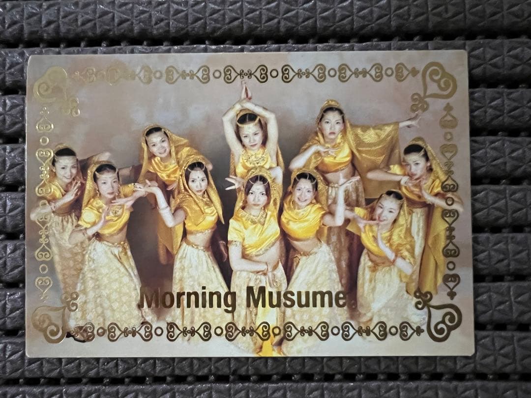 モーニング娘 カード BANDAI AMADA 2000年 NO.1