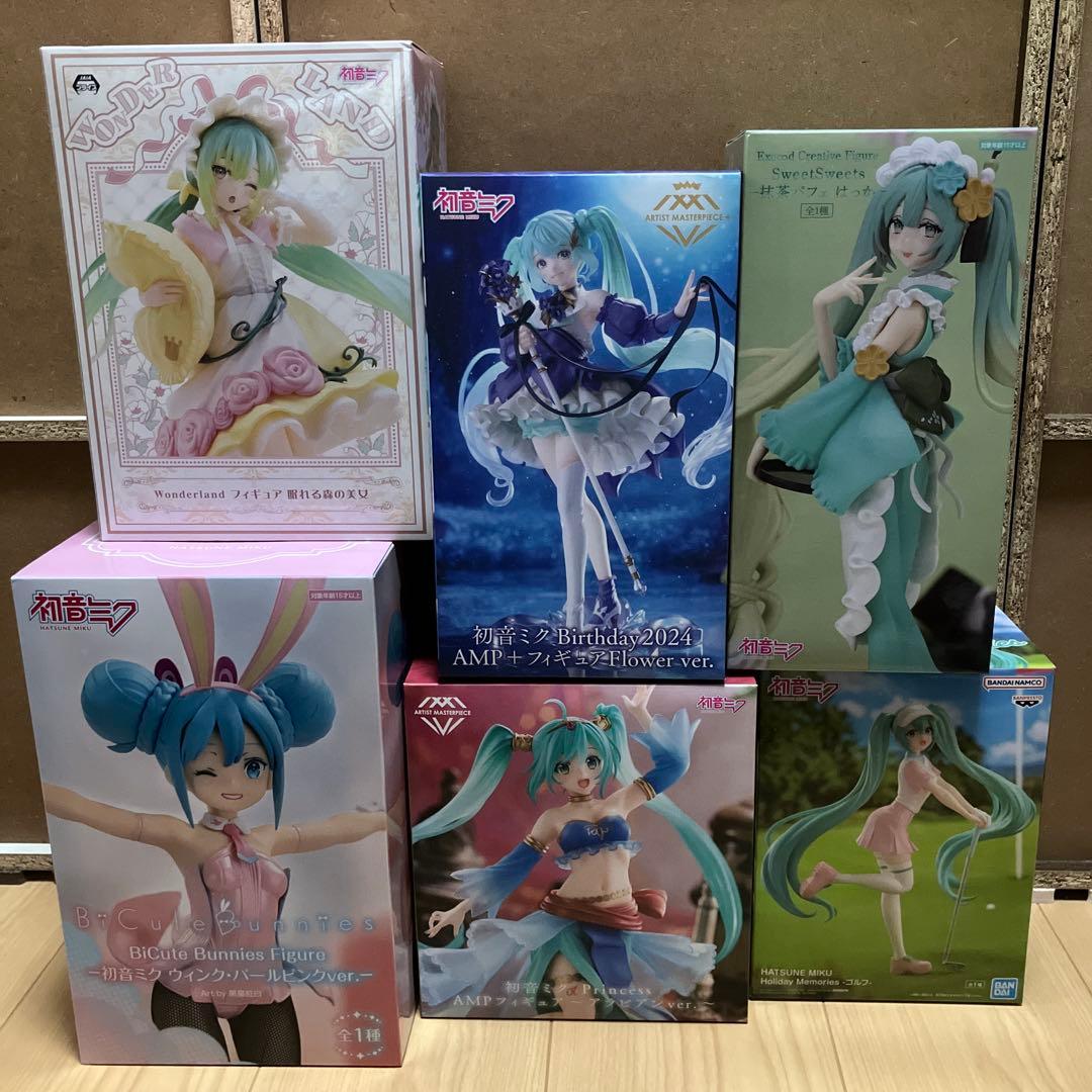 初音ミク　フィギュア　6体セット
