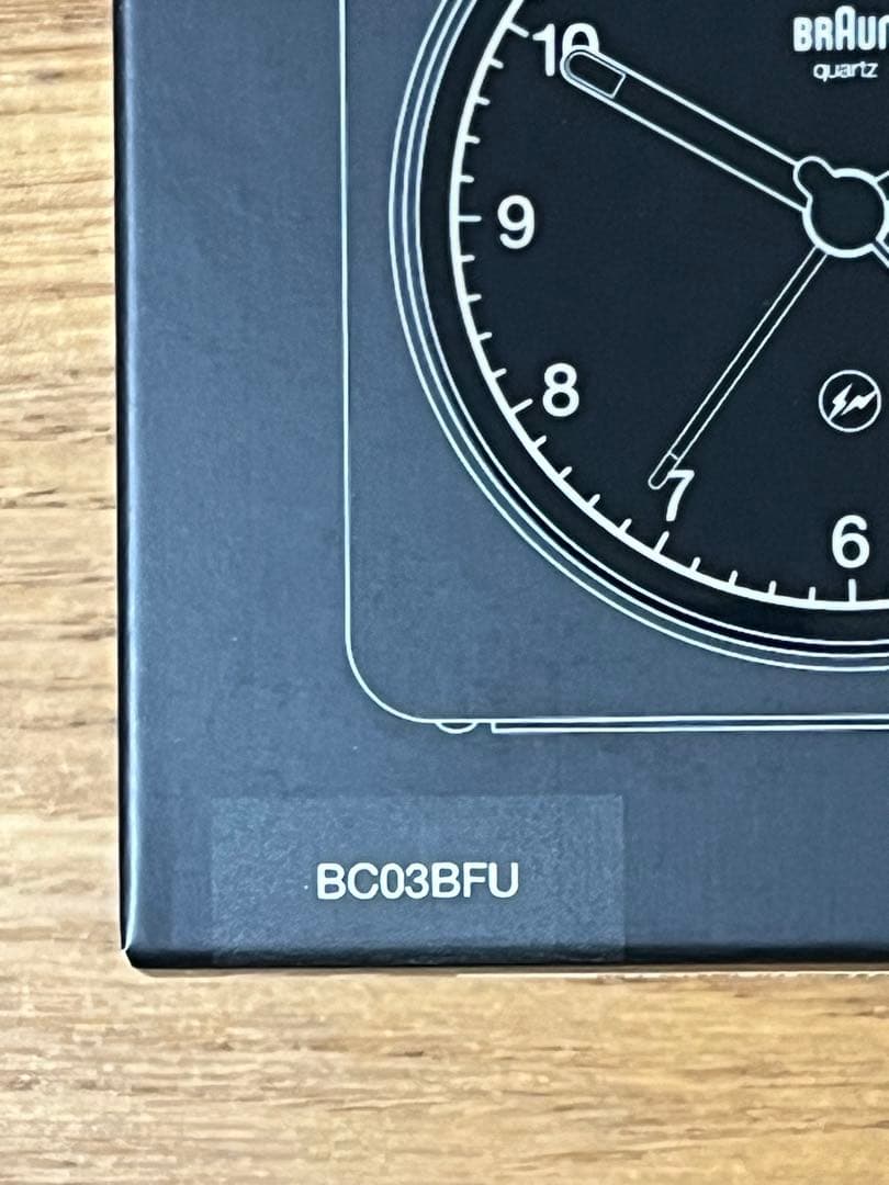 新品 BRAUN fragment alarm clock フラグメント 置時計