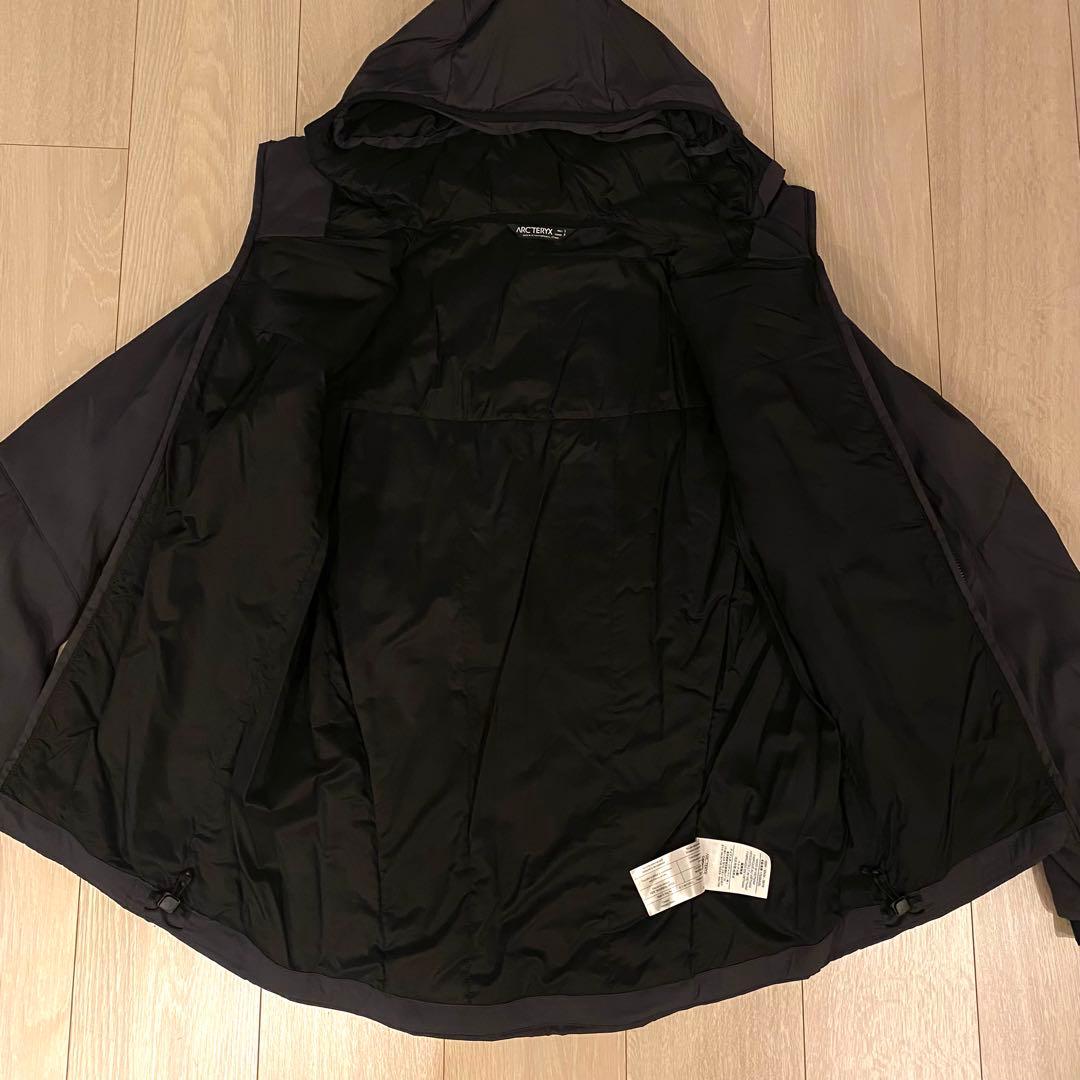 美品 Arc’teryx アークテリクス プロトンLTフーディ ダークグレー S