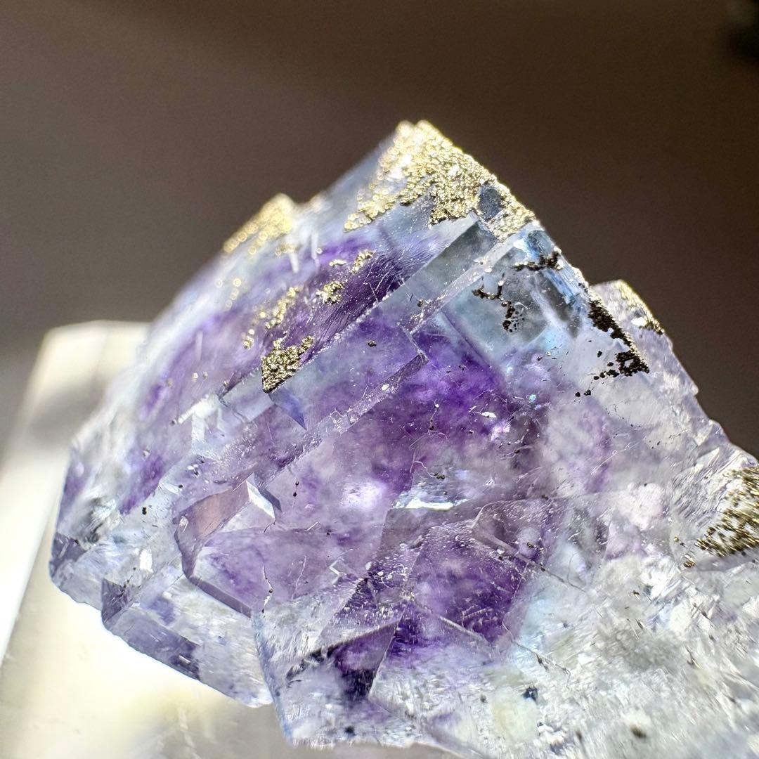 449 中国　ヤオガンシャン産　フローライト&パイライト