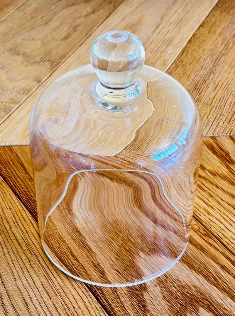 アンティーク　ガラスドーム 時計修理用品