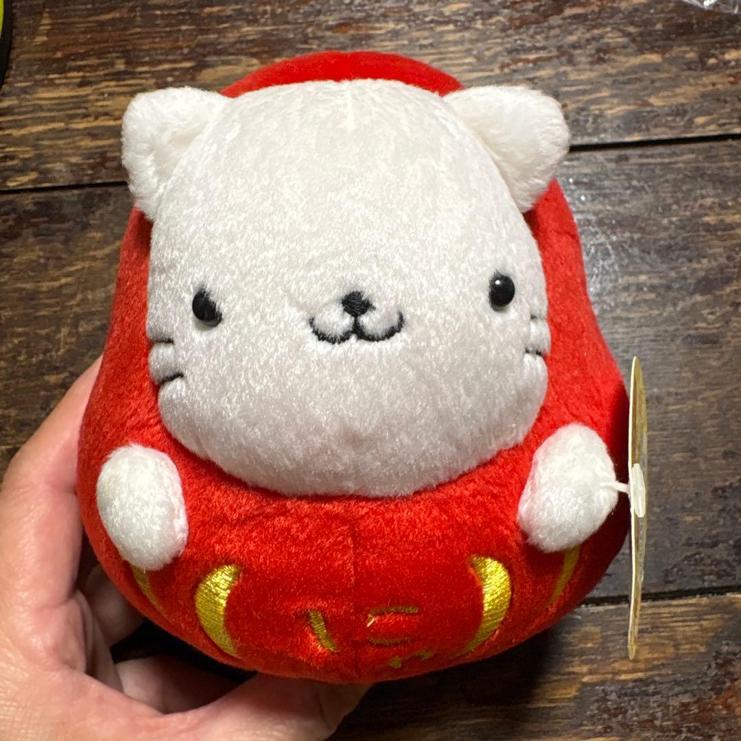 ラスト！にゃんにゃんにゃんこ にゃんこじんじゃおきあがりにゃんこ ぬいぐるみ