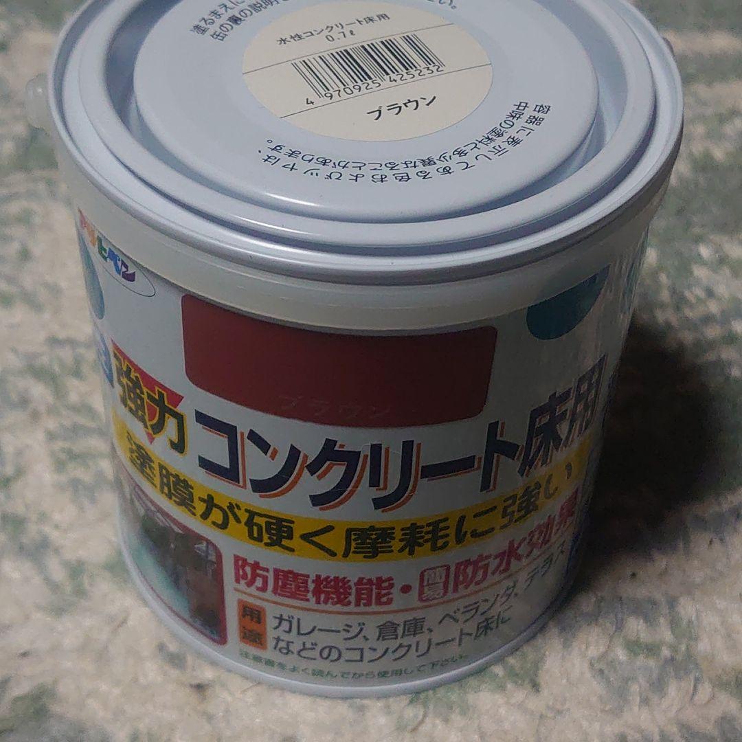 0,7L 6缶セット アサヒペン 水性強力コンクリートブラウン