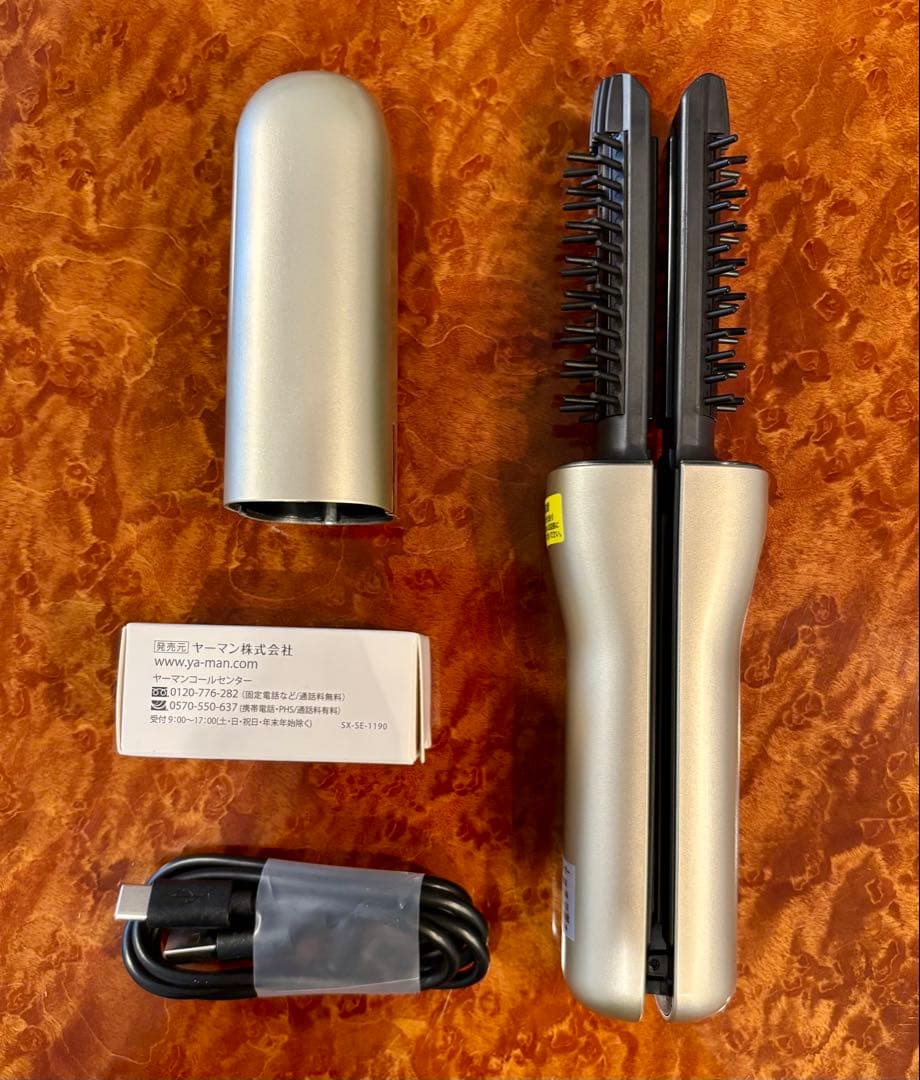 (新品未使用) ヤーマン　ヘアボリューマープロ コードレス　ヘアアイロン　携帯