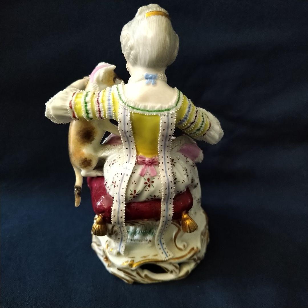 ✤1924年以前マイセン(Meissen)フィギュリン✤『善き飼い主』✤