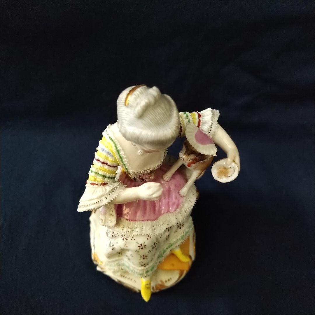 ✤1924年以前マイセン(Meissen)フィギュリン✤『善き飼い主』✤