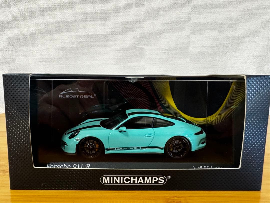 【MINICHAMPS】限定504台Porsche911 R Mintgreen