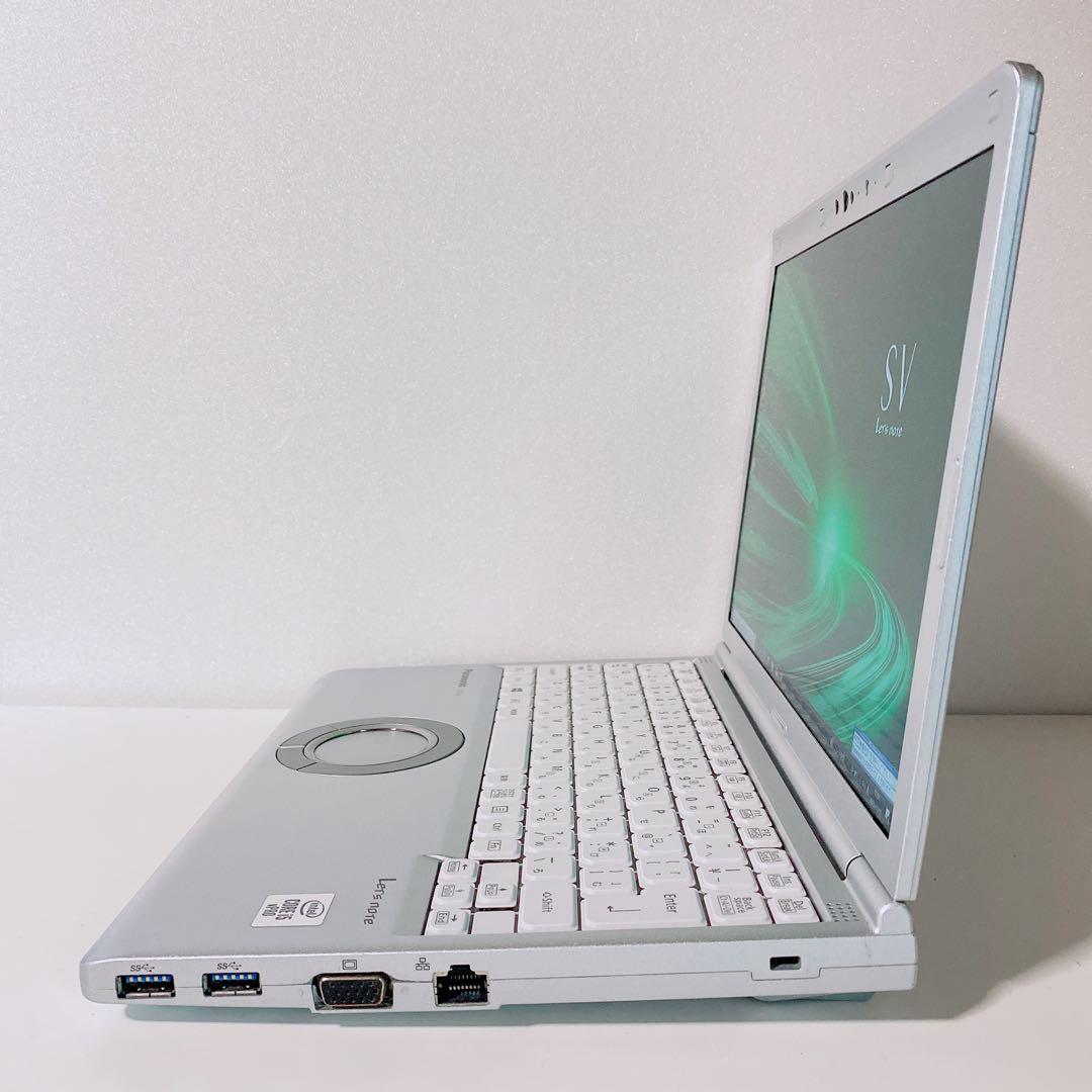 【美品】SV9爆速SSD512GB 8GBレッツノート第10世代パソコンPC