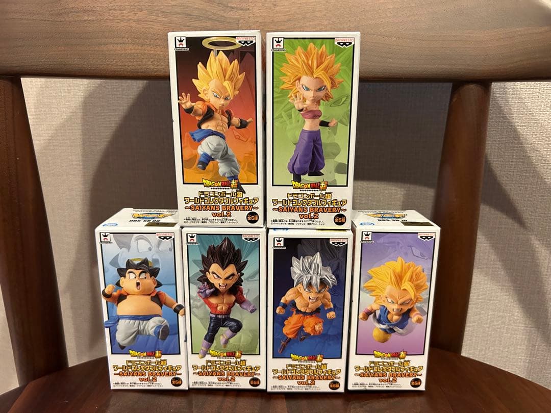 ドラゴンボール超ワールドコレクタブルフィギュア〜SAIYANS BRAVERY〜