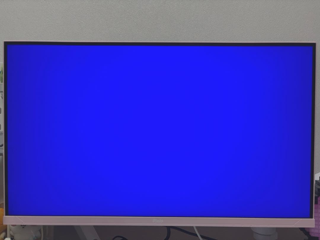 Pixio ゲーミングモニター PX278 WAVEパステルピンク