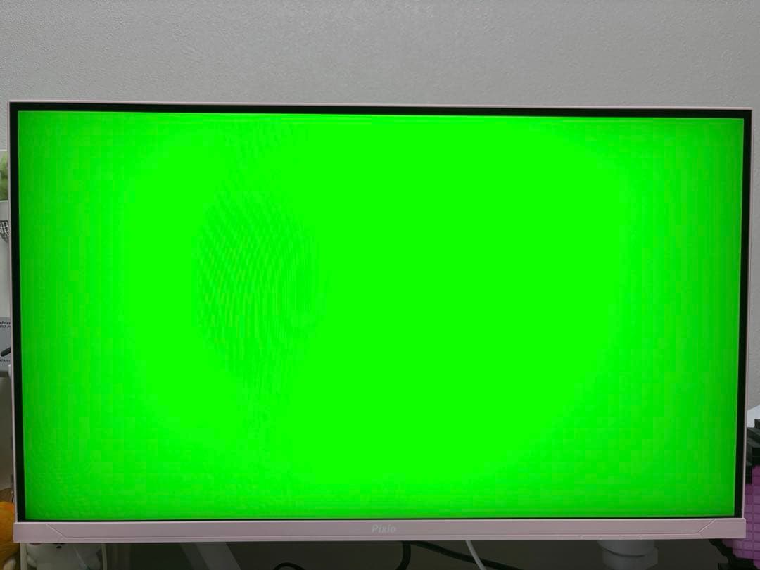 Pixio ゲーミングモニター PX278 WAVEパステルピンク