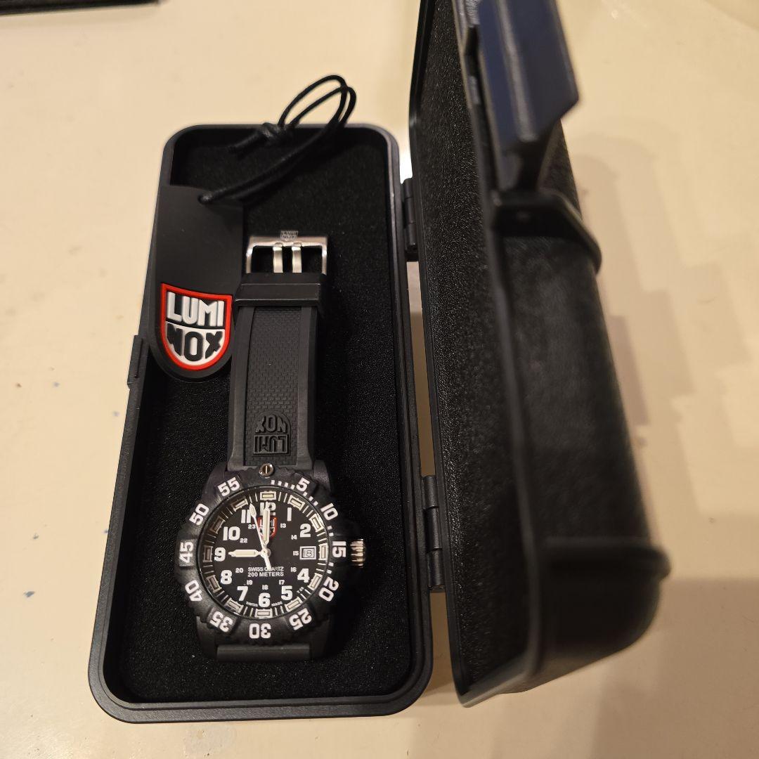 ルミノックスシリーズ7050　本日電池交換完了。