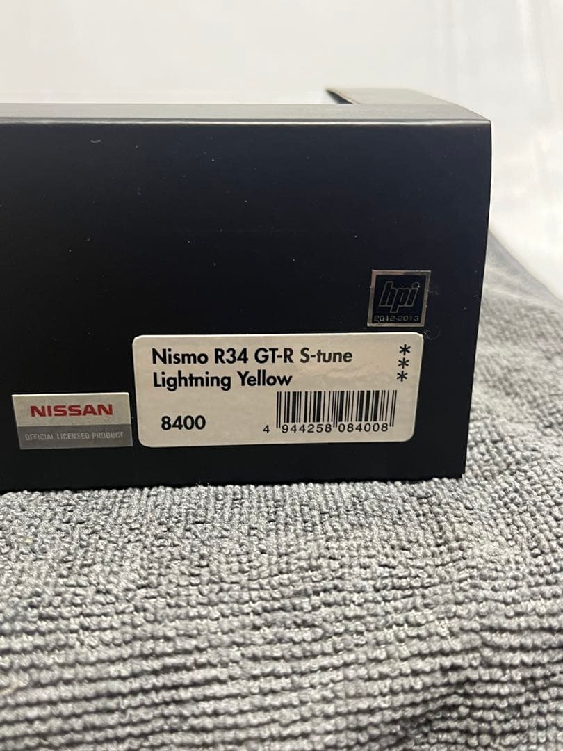 hpiracing Nismo R34 S-tune ライティングイエロー