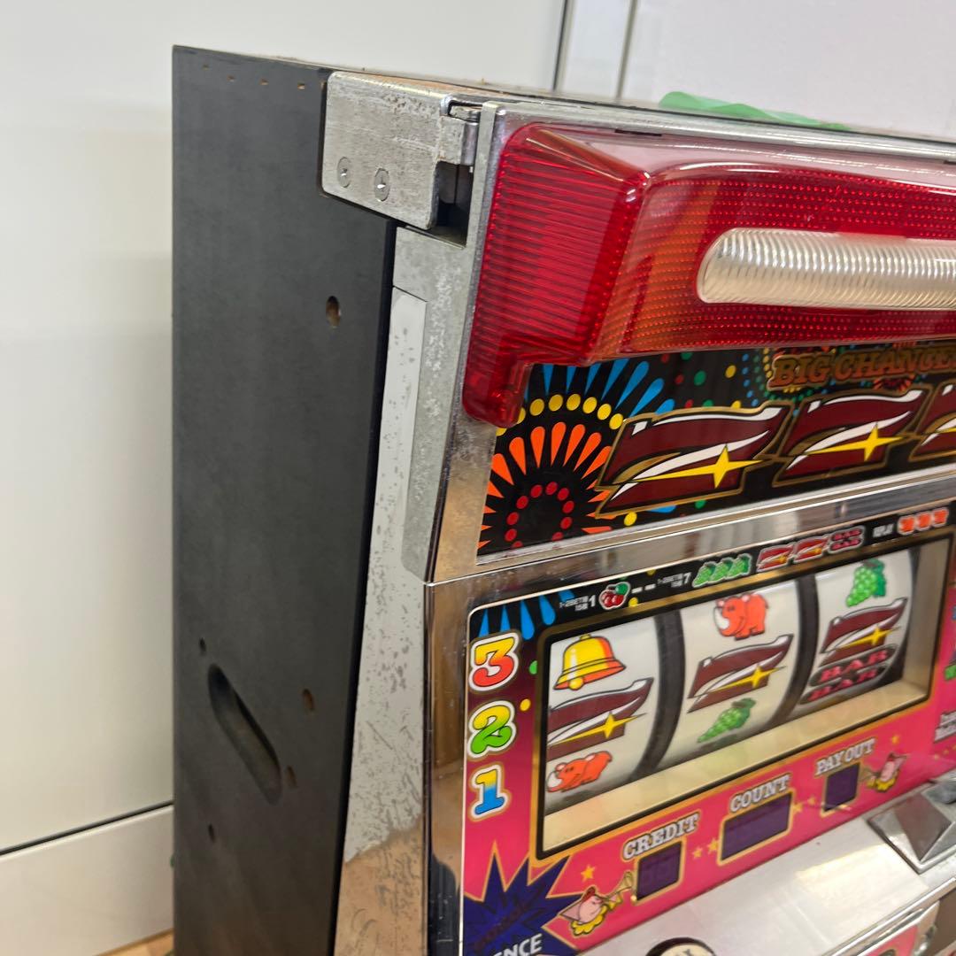 【実機】アイムジャグラー7 5号機　メダル付き　鍵付き　設定キー付き レア