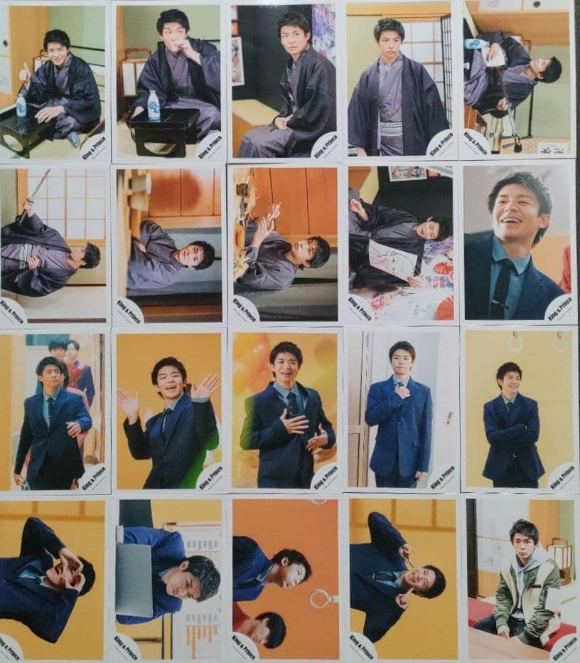 岸優太 King&Prince キンプリ 公式写真 ① Jロゴ ソロ 混合