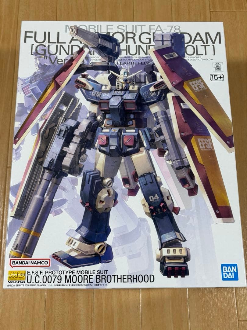 新品未開封MG フルアーマー・ガンダム Ver.Ka THUNDERBOLT