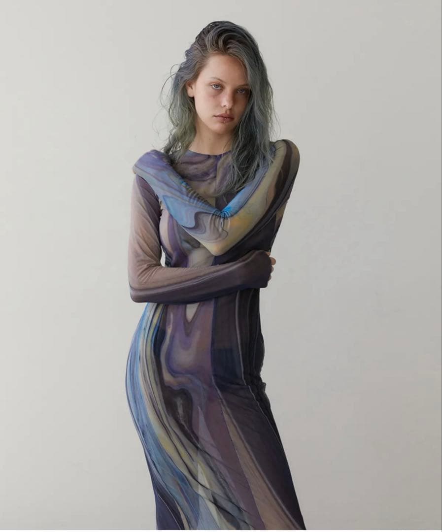 シアーマキシワンピ　ビーチウェア　MUSINSA