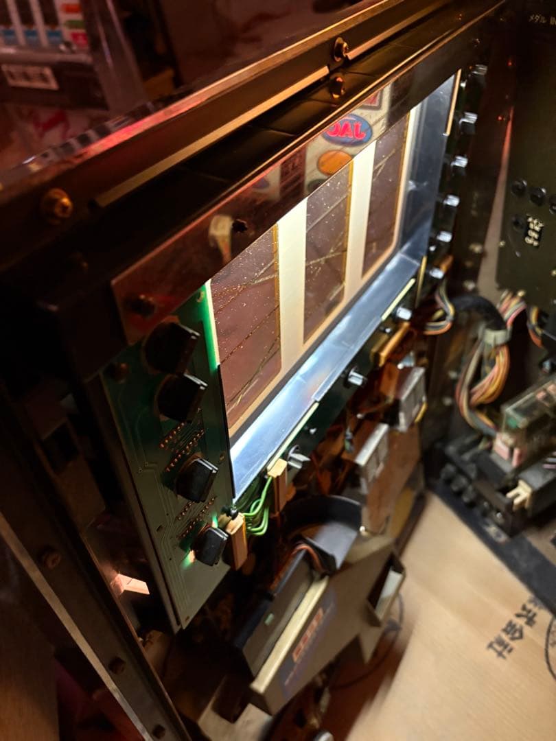 【通電確認済み】パチスロ実機 コンチネンタルIII レトロ スロットマシン ②