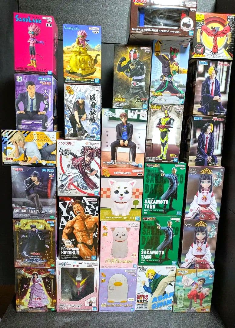 フィギュアまとめ売り　銀魂　ポケモン　コナン　サンドランド　マッシュル　サカモト