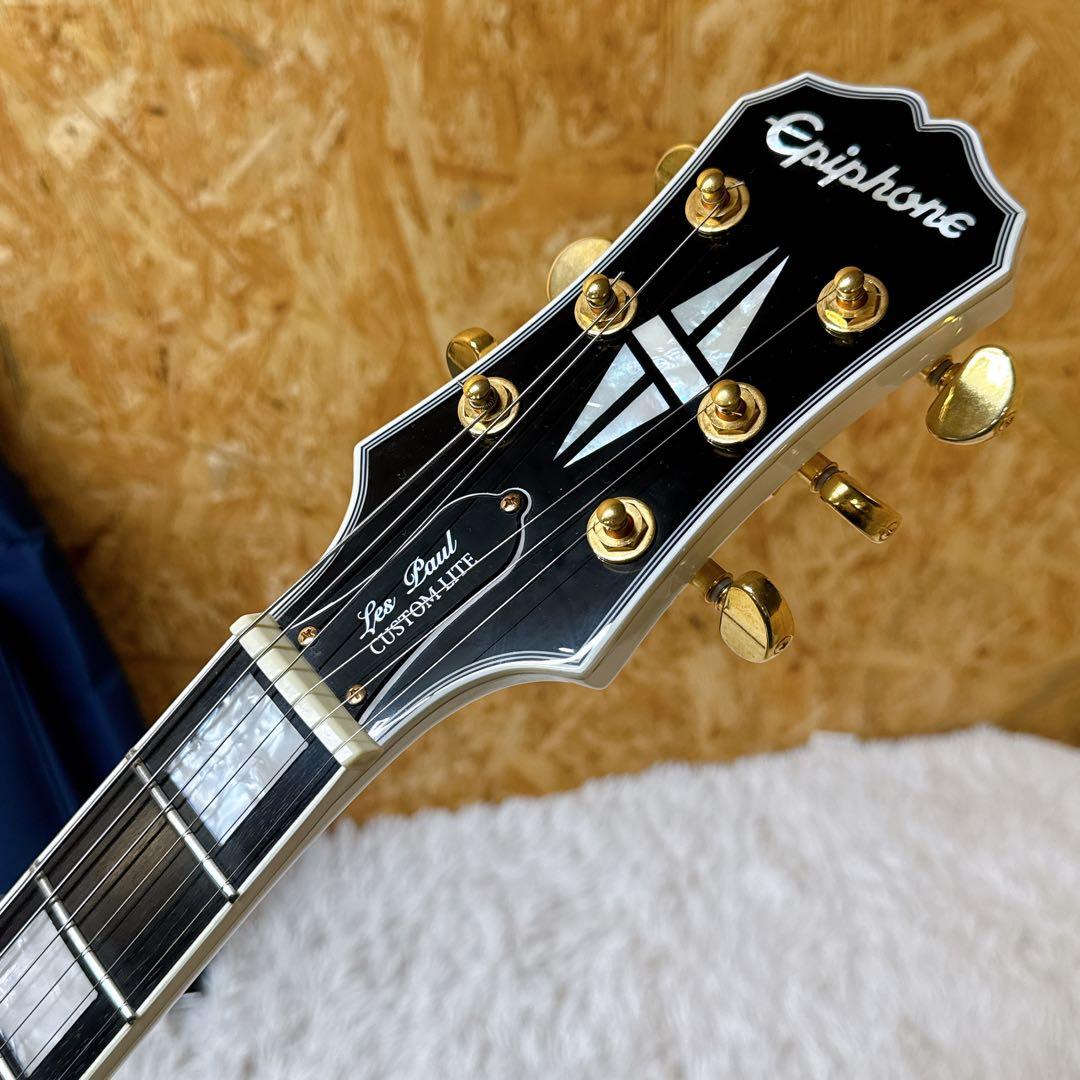 美品！数量限定モデル Epiphone LesPaul Custom Lite