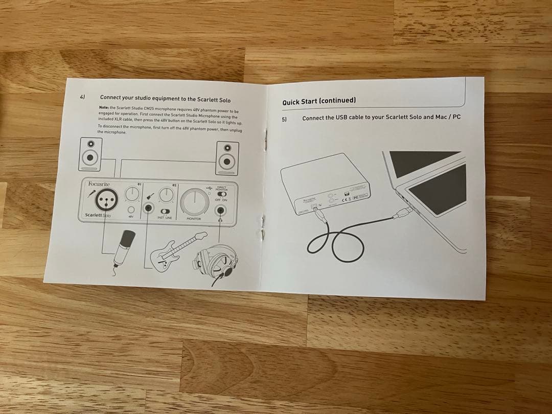 配信機器・PA機器・レコーディング機器 Focusrite Scarlett Solo Studio Pack