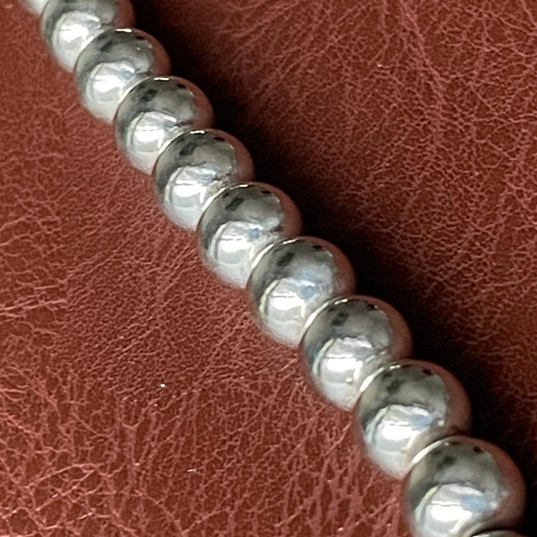 ブレスレット メンズ シルバー925 ヴィンテージ イタリア マグネット式 レア