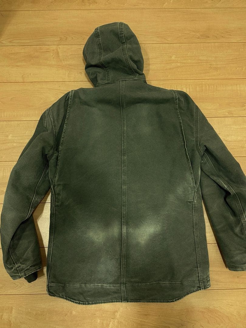 Carhartt カーハート 廃盤 ジャクソンコート モスグリーン S ダック