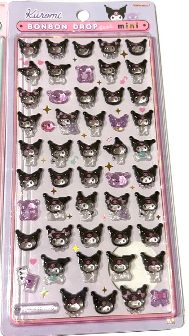サンリオ　ミニボンボンドロップシール　6種