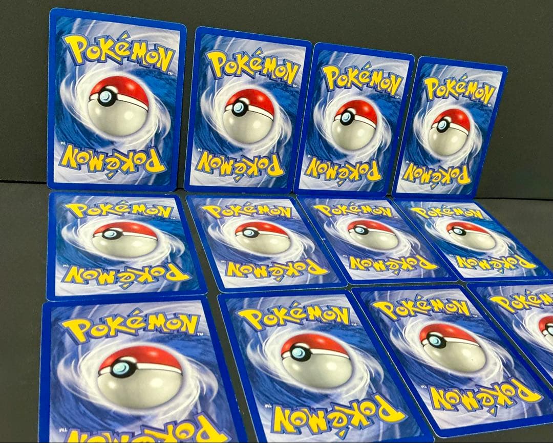 英語版初期ポケモンカードShadowless・ヒトカゲシャドーレス他12枚セット