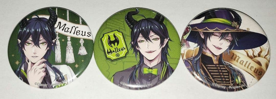 ツイステ マレウス 缶バッジ セット プレミアムバースデー2023