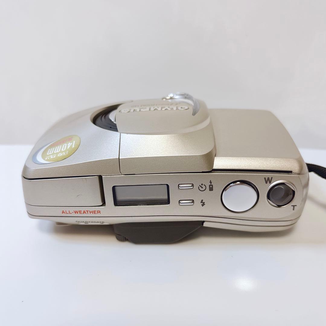 【美品 完動品】 OLYMPUS μ ZOOM 140 ケース リモコン 取説
