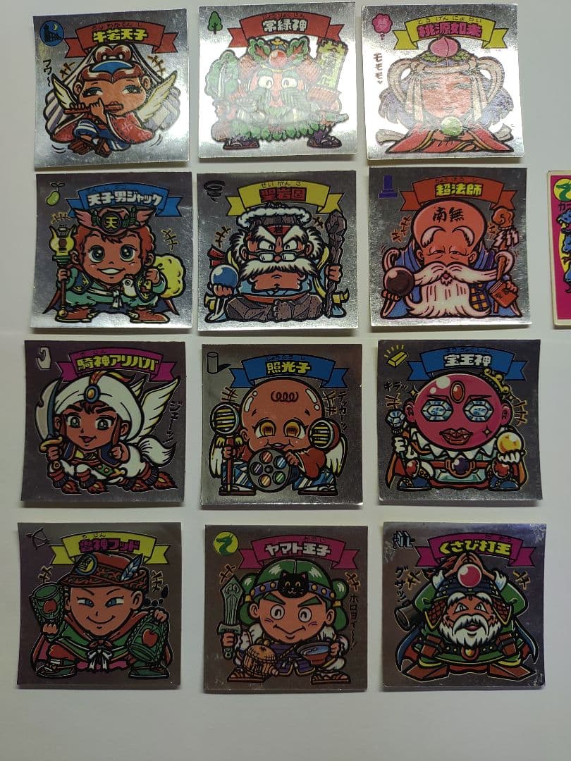 ビックリマンシール第５弾　サタンマリア×２枚　天使×12枚　悪魔