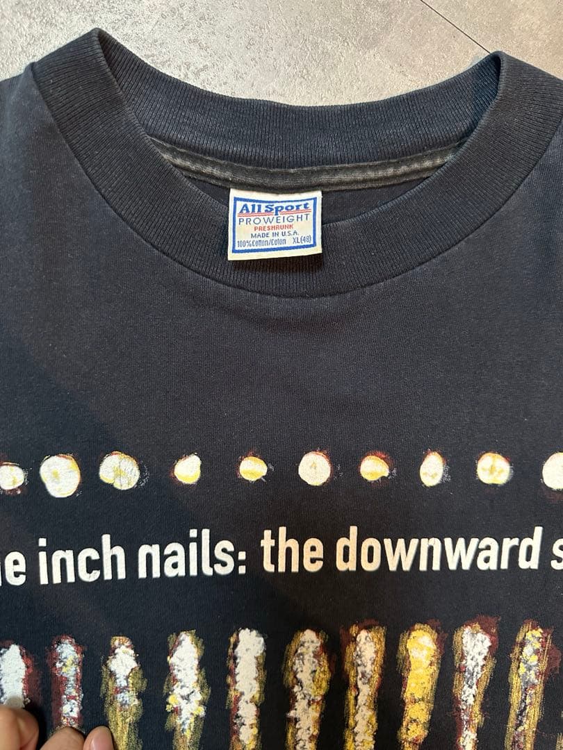 トップス Nine inch nails vintage tee