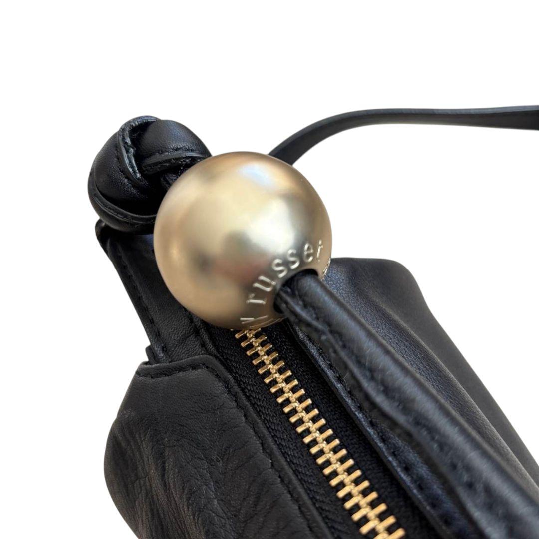 美品✨️BEARDSLEY×russet 2way レザーバッグ ブラック 本革