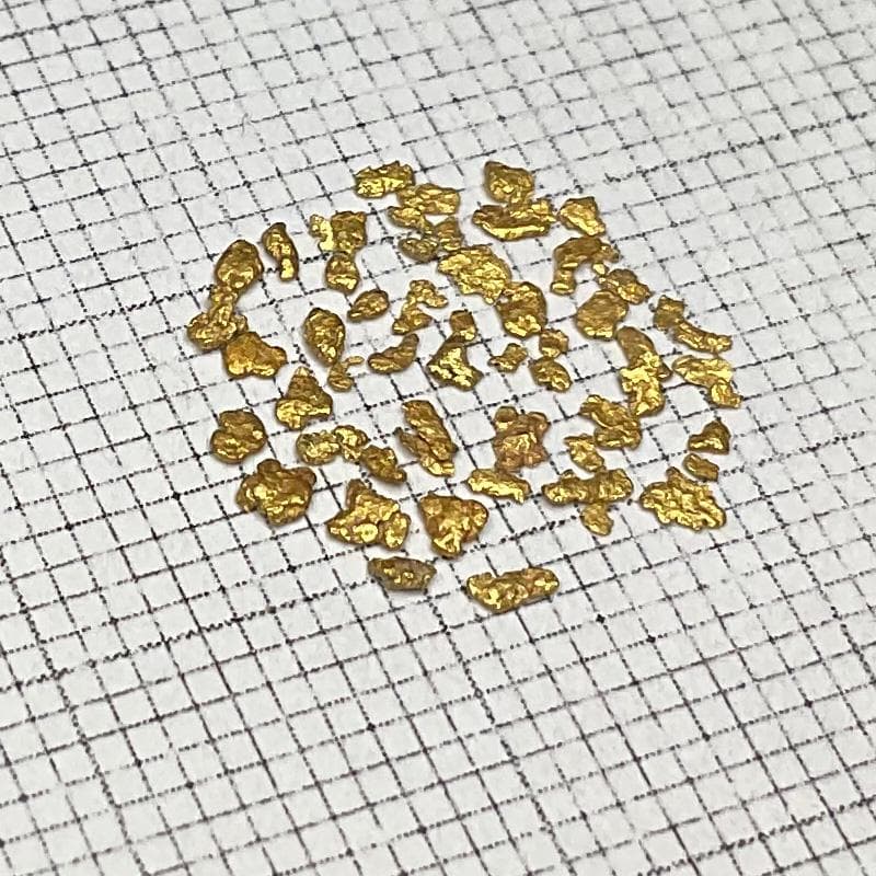 h*a様 ★砂金★北海道新十津川町　総富地川産★ 0.211g